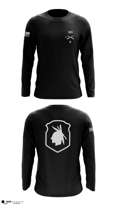 D 4-323 7608316 Long Sleeve Performance Shirt 5