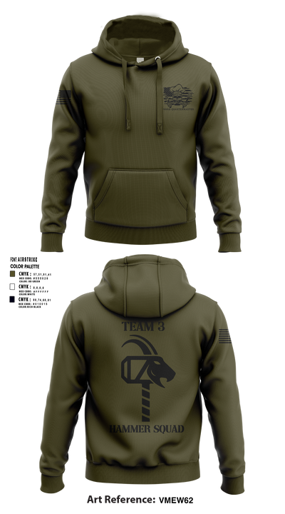 900th QUARTERMASTER 12047177 Hoodie - 2
