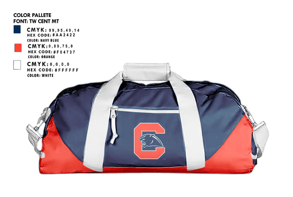 Duffle Bag, Chapman High School Track and Field, Track & Field, Teamtime, Team time, sublimation, custom sports apparel, team uniforms, spirit wear, spiritwear, sports uniforms, custom shirts, team store, custom team store, fundraiser sports, apparel fundraiser