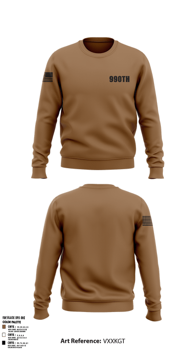 990Th 97365615 Crew Neck Sweatshirt - 1