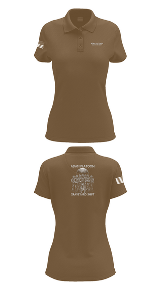 Womens Short Sleeve Performance Polo, Adam Platoon, , Teamtime, Team time, sublimation, custom sports apparel, team uniforms, spirit wear, spiritwear, sports uniforms, custom shirts, team store, custom team store, fundraiser sports, apparel fundraiser