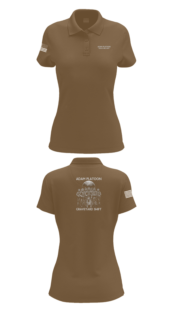 Womens Short Sleeve Performance Polo, Adam Platoon, , Teamtime, Team time, sublimation, custom sports apparel, team uniforms, spirit wear, spiritwear, sports uniforms, custom shirts, team store, custom team store, fundraiser sports, apparel fundraiser