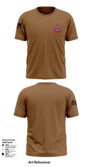Short Sleeve Performance Shirt, Recruiting and Retention Battalion, , Teamtime, Team time, sublimation, custom sports apparel, team uniforms, spirit wear, spiritwear, sports uniforms, custom shirts, team store, custom team store, fundraiser sports, apparel fundraiser