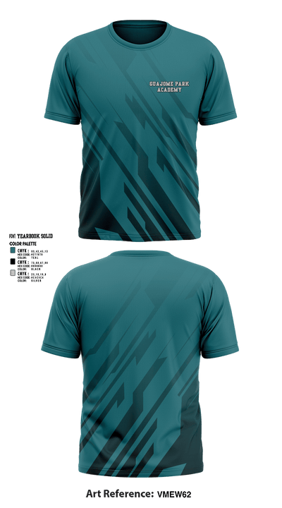 Guajome Park Academy, Frogs 79429248 Short Sleeve Performance Shirt - 1