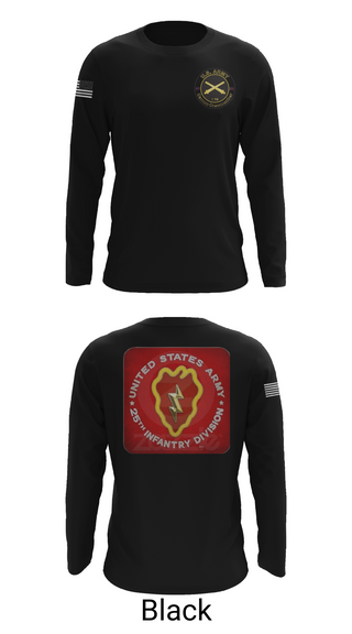Long Sleeve Performance Shirt, 25th infantry division C-Btry 1/8 FA, , Teamtime, Team time, sublimation, custom sports apparel, team uniforms, spirit wear, spiritwear, sports uniforms, custom shirts, team store, custom team store, fundraiser sports, apparel fundraiser