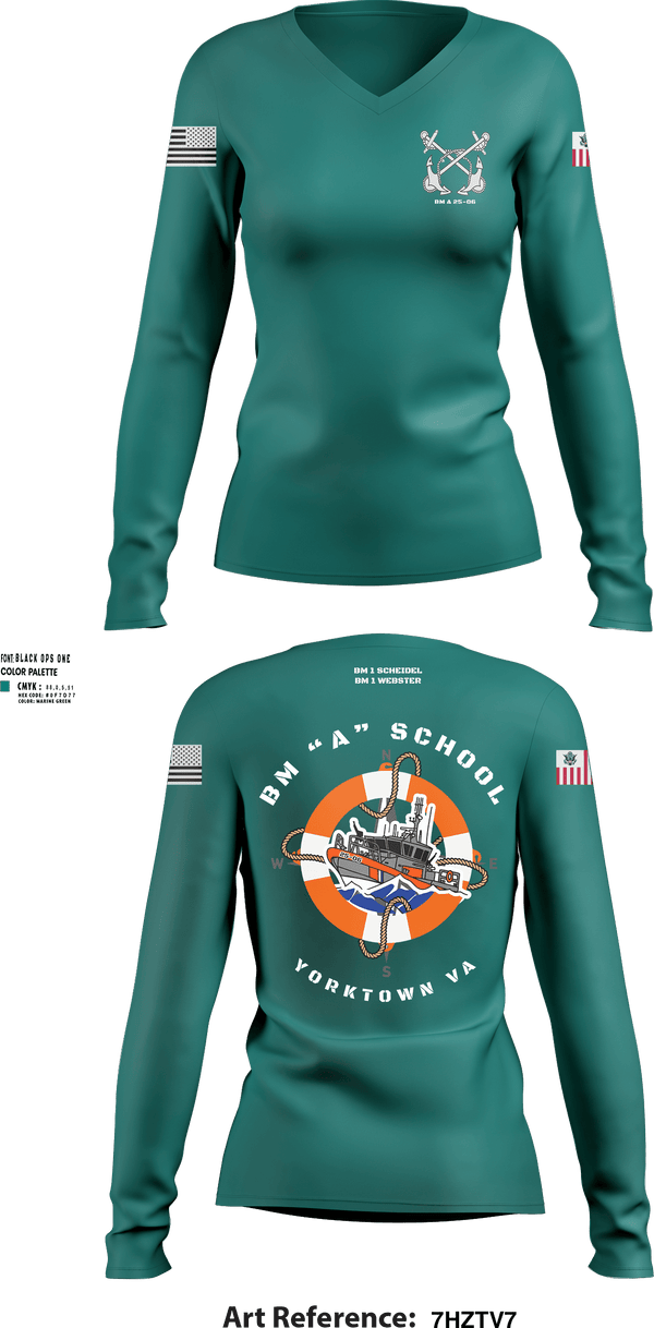 Womens Long Sleeve Vneck Shirt, BM “A” 25-06, , Teamtime, Team time, sublimation, custom sports apparel, team uniforms, spirit wear, spiritwear, sports uniforms, custom shirts, team store, custom team store, fundraiser sports, apparel fundraiser
