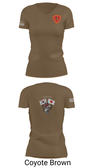 Womens Short Sleeve Vneck Shirt, 3/11 Mayhem, , Teamtime, Team time, sublimation, custom sports apparel, team uniforms, spirit wear, spiritwear, sports uniforms, custom shirts, team store, custom team store, fundraiser sports, apparel fundraiser