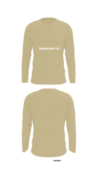 Long Sleeve Performance Shirt, Sampson County CID, , Teamtime, Team time, sublimation, custom sports apparel, team uniforms, spirit wear, spiritwear, sports uniforms, custom shirts, team store, custom team store, fundraiser sports, apparel fundraiser