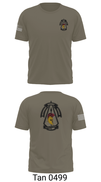 Detachment 9 76863911 Short Sleeve Performance Shirt - 76
