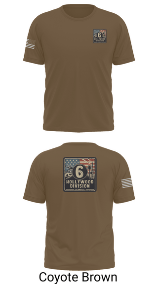 Short Sleeve Performance Shirt, Hollywood Division, Police, Teamtime, Team time, sublimation, custom sports apparel, team uniforms, spirit wear, spiritwear, sports uniforms, custom shirts, team store, custom team store, fundraiser sports, apparel fundraiser