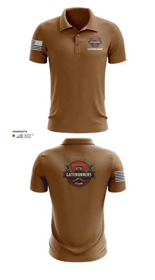 Short Sleeve Performance Polo, C Co 541st, Army, Teamtime, Team time, sublimation, custom sports apparel, team uniforms, spirit wear, spiritwear, sports uniforms, custom shirts, team store, custom team store, fundraiser sports, apparel fundraiser