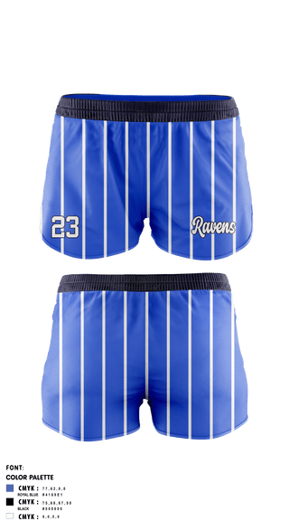 Womens Shorts, Irvington Preparatory Academy Softball, Softball, Teamtime, Team time, sublimation, custom sports apparel, team uniforms, spirit wear, spiritwear, sports uniforms, custom shirts, team store, custom team store, fundraiser sports, apparel fundraiser