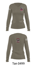 16th BEB 571st Company 8962391 Women's Long Sleeve V-neck Shirt - 77