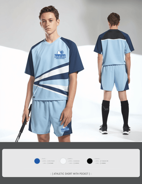 Athletic Shorts With Pockets, Exeter Township Senior High School Field Hockey, Field Hockey, Teamtime, Team time, sublimation, custom sports apparel, team uniforms, spirit wear, spiritwear, sports uniforms, custom shirts, team store, custom team store, fundraiser sports, apparel fundraiser