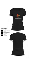 Bethlehem Fire Department E6/L2 76830300 Women's Short Sleeve V-neck Shirt - 24