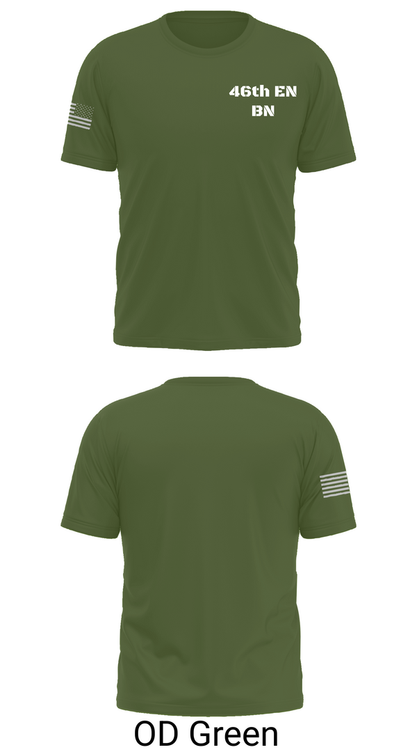 Old School Cotton Feel Shirt, 46th EN BN, , Teamtime, Team time, sublimation, custom sports apparel, team uniforms, spirit wear, spiritwear, sports uniforms, custom shirts, team store, custom team store, fundraiser sports, apparel fundraiser