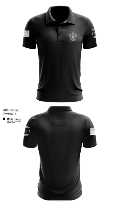 Hays County Sheriff’s Office 39669531 Short Sleeve Performance Polo - 305