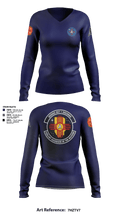 Delta 2 33803526 Women's Long Sleeve V-neck Shirt - 1