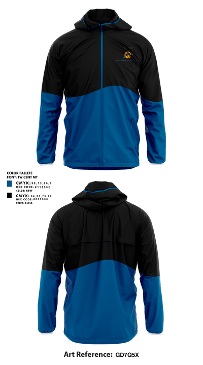 BigAls transportation llc 94637342 Windbreaker - 2
