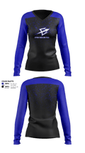 Epping Track and Field Women's Long Sleeve V-neck Shirt - 1