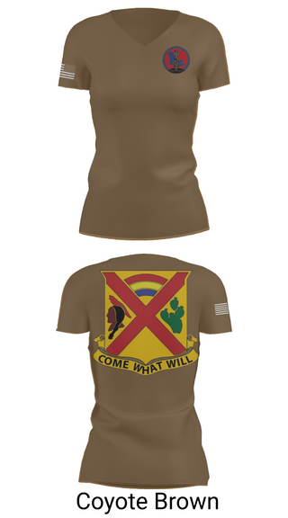 Womens Short Sleeve Vneck Shirt, Charley troop 2-108 CAV, , Teamtime, Team time, sublimation, custom sports apparel, team uniforms, spirit wear, spiritwear, sports uniforms, custom shirts, team store, custom team store, fundraiser sports, apparel fundraiser