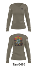 Echo Company 232nd battalion 37509624 Women's Long Sleeve V-neck Shirt - 77