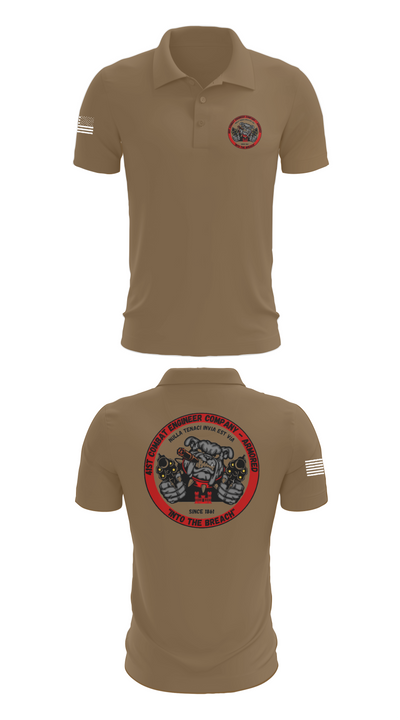 41st CEC-A 2239571 Short Sleeve Performance Polo - 7