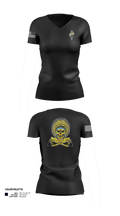 Nightmare PLT 23917777 Women's Short Sleeve V-neck Shirt - 1
