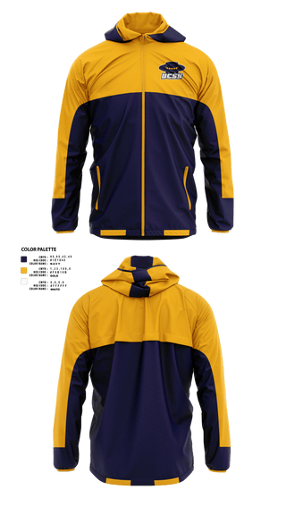 Windbreaker, University of California Santa Barbara Track & Field, Track & Field, Teamtime, Team time, sublimation, custom sports apparel, team uniforms, spirit wear, spiritwear, sports uniforms, custom shirts, team store, custom team store, fundraiser sports, apparel fundraiser