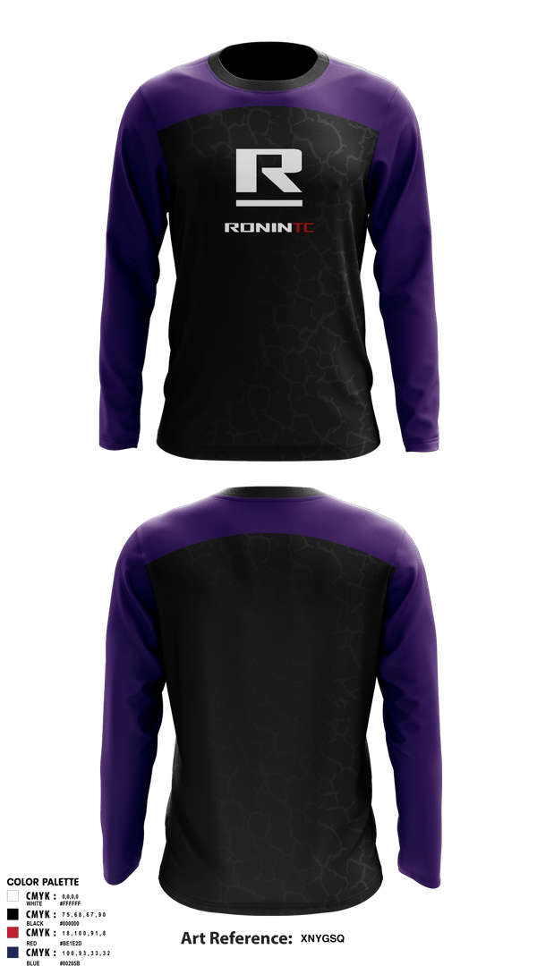 Long Sleeve Rash Guard Shirt, Ronin TC, , Teamtime, Team time, sublimation, custom sports apparel, team uniforms, spirit wear, spiritwear, sports uniforms, custom shirts, team store, custom team store, fundraiser sports, apparel fundraiser