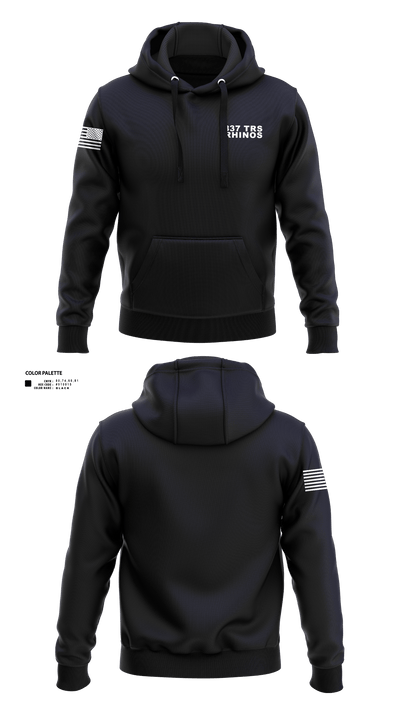 837 TRS Rhinos 90584880 Hoodie - 1
