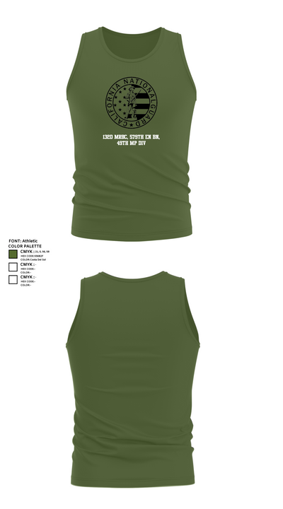132d MRBC, 579th EN BN, 49th MP DIV 50518216 Tank Top - 56