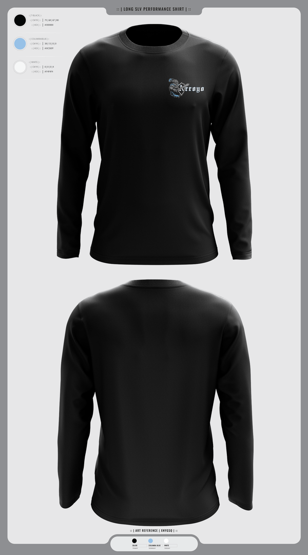 Long Sleeve Performance Shirt, Arroyo Knights Softball, Softball, Teamtime, Team time, sublimation, custom sports apparel, team uniforms, spirit wear, spiritwear, sports uniforms, custom shirts, team store, custom team store, fundraiser sports, apparel fundraiser