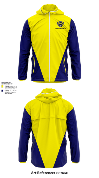Windbreaker, Battle Creek Central Baseball, Baseball, Teamtime, Team time, sublimation, custom sports apparel, team uniforms, spirit wear, spiritwear, sports uniforms, custom shirts, team store, custom team store, fundraiser sports, apparel fundraiser