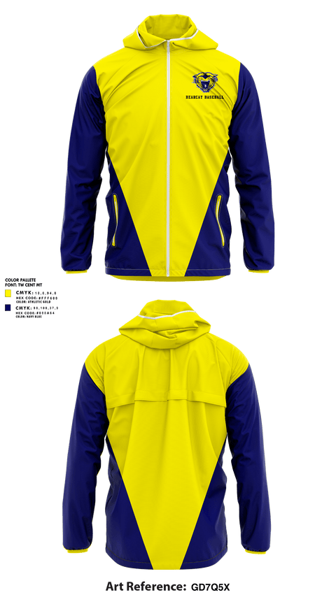 Windbreaker, Battle Creek Central Baseball, Baseball, Teamtime, Team time, sublimation, custom sports apparel, team uniforms, spirit wear, spiritwear, sports uniforms, custom shirts, team store, custom team store, fundraiser sports, apparel fundraiser