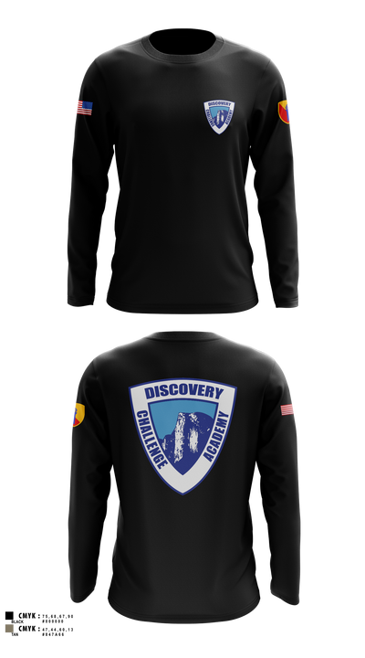 Discovery ChalleNGe Academy 60550316 Long Sleeve Performance Shirt 1