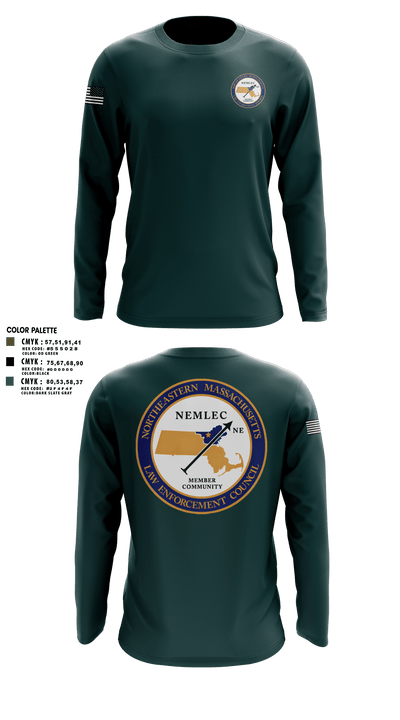NEMLEC Long Sleeve Performance Shirt 3
