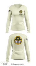 46 MP CO 62562841 Women's Long Sleeve V-neck Shirt - 111