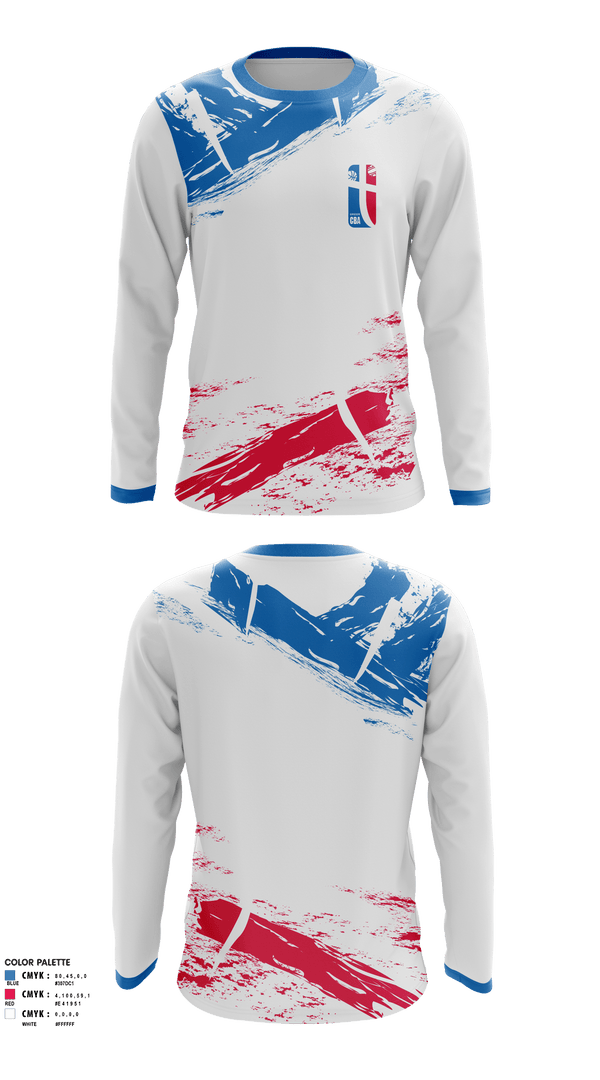 Long Sleeve Performance Shirt, Greer Christian Basketball Association, Men's Basketball, Teamtime, Team time, sublimation, custom sports apparel, team uniforms, spirit wear, spiritwear, sports uniforms, custom shirts, team store, custom team store, fundraiser sports, apparel fundraiser