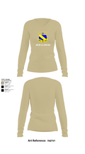 2nd BN (LS) 349th RGT 90715195 Women's Long Sleeve V-neck Shirt - 82