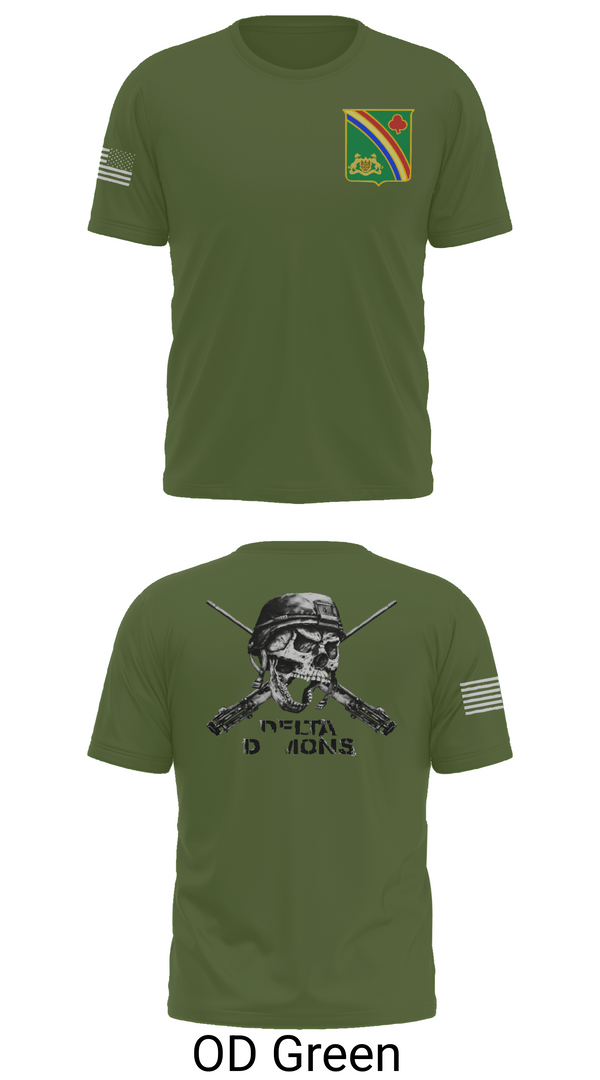 Short Sleeve Performance Shirt, 1st Battalion 69th Infantry Regiment, Army, Teamtime, Team time, sublimation, custom sports apparel, team uniforms, spirit wear, spiritwear, sports uniforms, custom shirts, team store, custom team store, fundraiser sports, apparel fundraiser