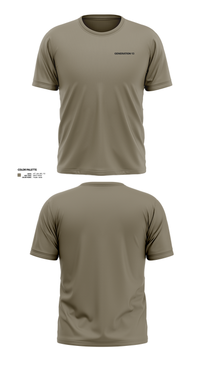 Generation 13 35612536 Short Sleeve Performance Shirt - 1