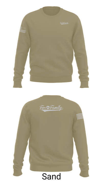 For The Family 85237509 Crew Neck Sweatshirt - 81