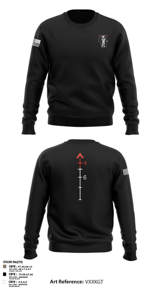 Crew Neck Sweatshirt, WIARNG Marksmanship, , Teamtime, Team time, sublimation, custom sports apparel, team uniforms, spirit wear, spiritwear, sports uniforms, custom shirts, team store, custom team store, fundraiser sports, apparel fundraiser