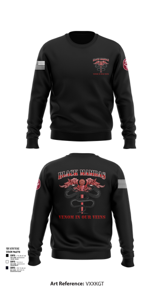 Crew Neck Sweatshirt, B-Co MRB Mamba, , Teamtime, Team time, sublimation, custom sports apparel, team uniforms, spirit wear, spiritwear, sports uniforms, custom shirts, team store, custom team store, fundraiser sports, apparel fundraiser