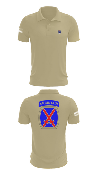 Short Sleeve Performance Polo, 1-155th, , Teamtime, Team time, sublimation, custom sports apparel, team uniforms, spirit wear, spiritwear, sports uniforms, custom shirts, team store, custom team store, fundraiser sports, apparel fundraiser