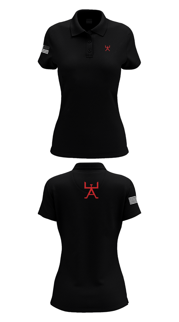 Womens Short Sleeve Performance Polo, 355 CES, Air Force, Teamtime, Team time, sublimation, custom sports apparel, team uniforms, spirit wear, spiritwear, sports uniforms, custom shirts, team store, custom team store, fundraiser sports, apparel fundraiser