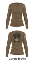 SOCKOR 29135503 Women's Long Sleeve V-neck Shirt - 17