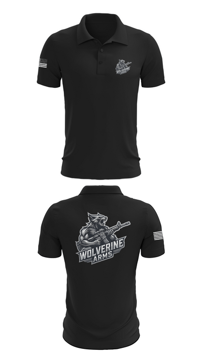 Wolverine Arms 65680976 Short Sleeve Performance Polo - 12