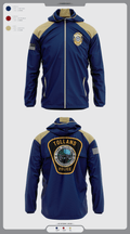 Tolland Police Department 15445764 Windbreaker - 2